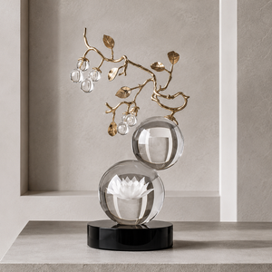 Celestial Crystal Cherry Table Ornament