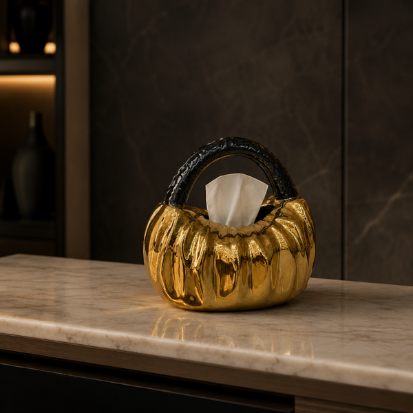 Elegant Ceramic Bag Tissue Holders