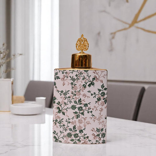 Luxe Leaf-textured Table Candy Jars