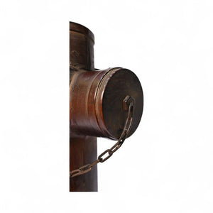 The Metallic Cross Time Sentinel – Table Clock