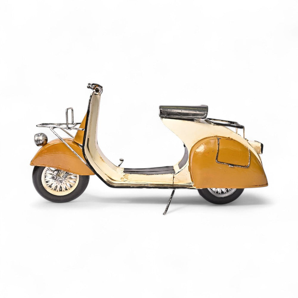 Metallic Golden Glider Scooter