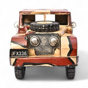 Metallic Rustic Rover Classic Jeep