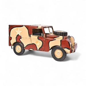 Metallic Rustic Rover Classic Jeep