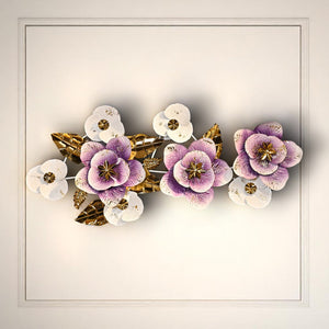 Purplish Bloom Motive Art