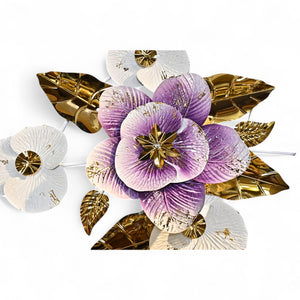 Purplish Bloom Motive Art