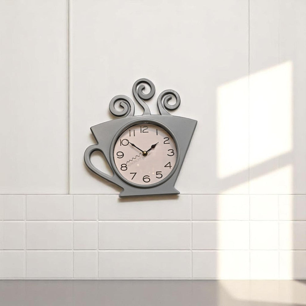 Silver Grace Kids' Wall Clock