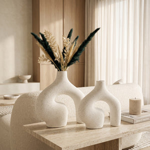 Modern Sculptural Ceramic Decorative Vase