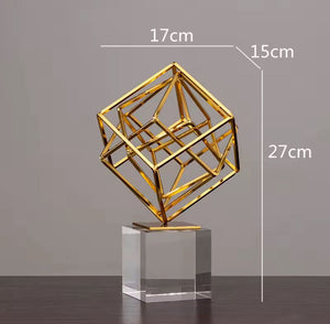 Modern Geometric Decor Sculptures
