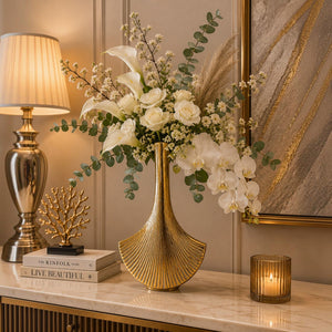 Luxury Fluted Decorative Table Vessels