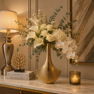 Luxury Fluted Decorative Table Vessels