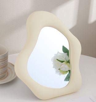 Modern Irregular Aesthetic Table Mirror