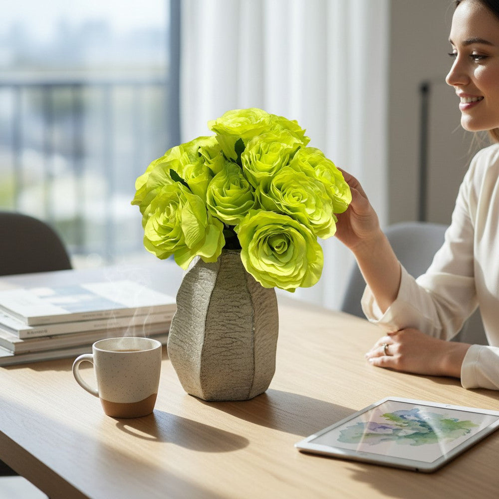 Rainbow Blossom Washable Flower Vase (Single Bunch in Vase)