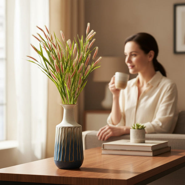 Classic Garden Bloom Arrangement (03 Sticks in Vase)