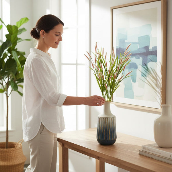 Classic Garden Bloom Arrangement (03 Sticks in Vase)