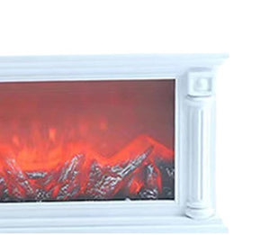 Simulation Fireplace Lamp (Black Color)