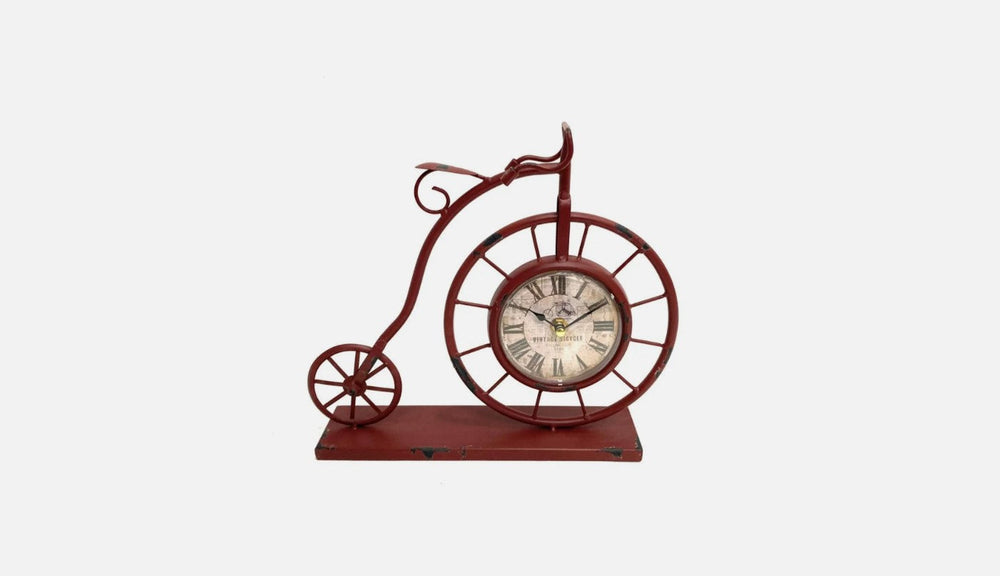 Bicycle Table Clock