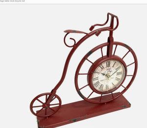 Bicycle Table Clock