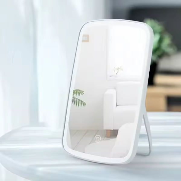 Modern Rectangular LED Table Mirror