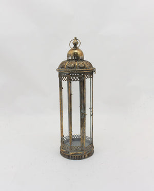Vintage Metal Brass Lantern