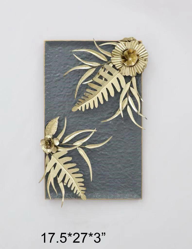 Metallic Wall Art Motive