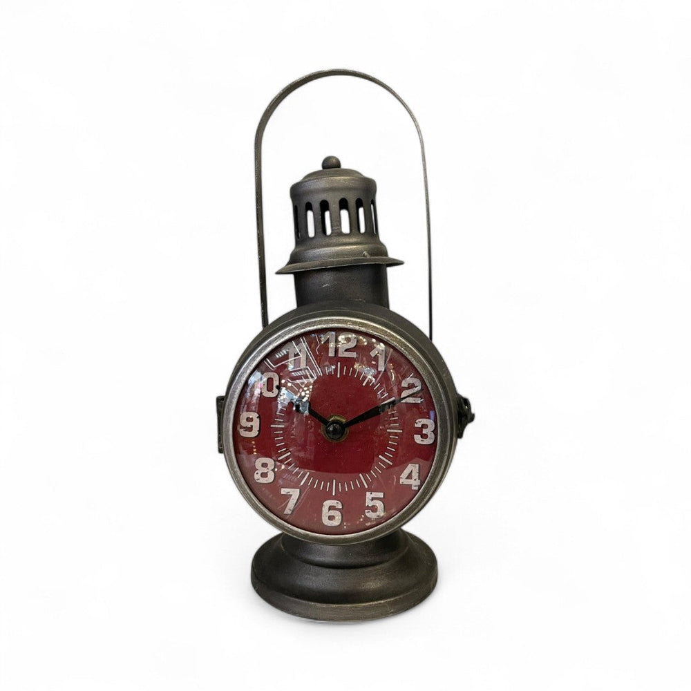 Antique Lantern Table Clock