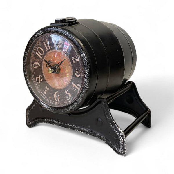 Vintage Metallic Desk Clock