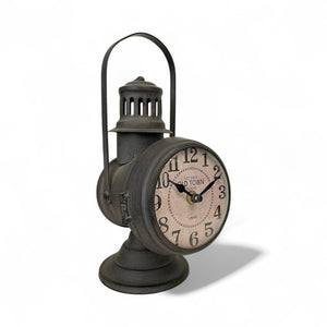Antique Lantern Table Clock