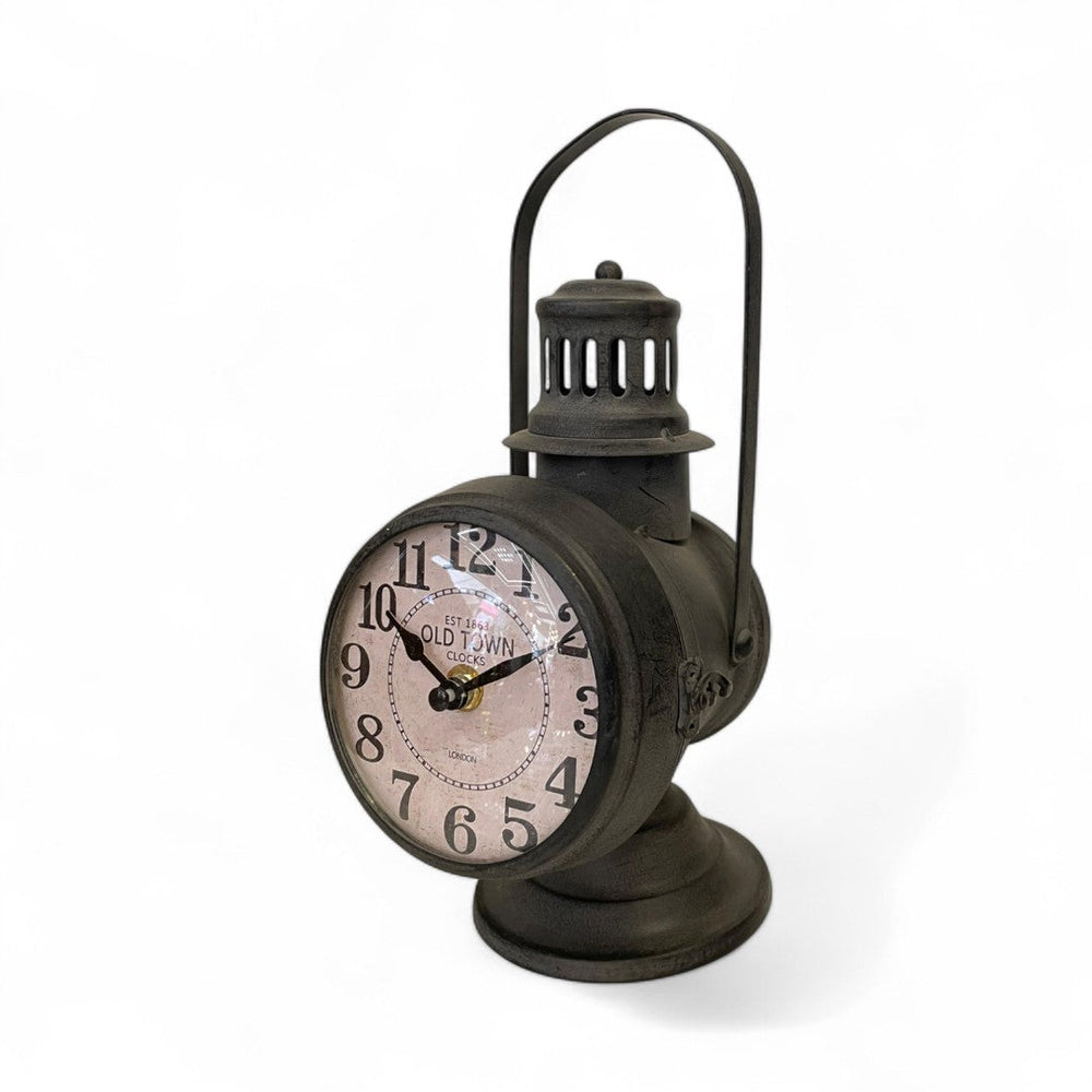 Antique Lantern Table Clock