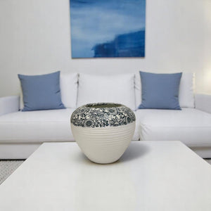 Forest Ripple Ceramic Vases