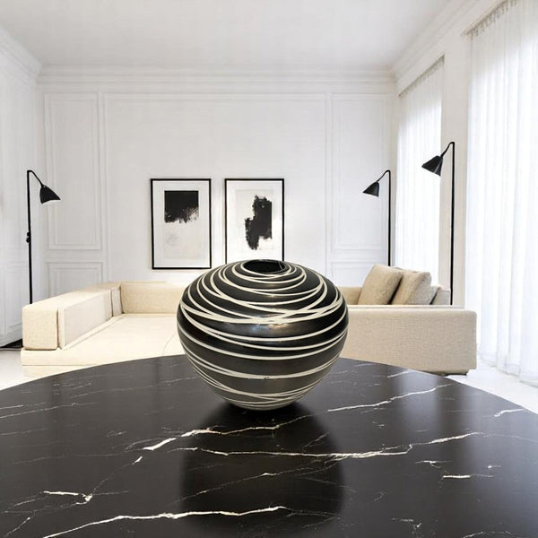 Modern Black Decorative Vase Set