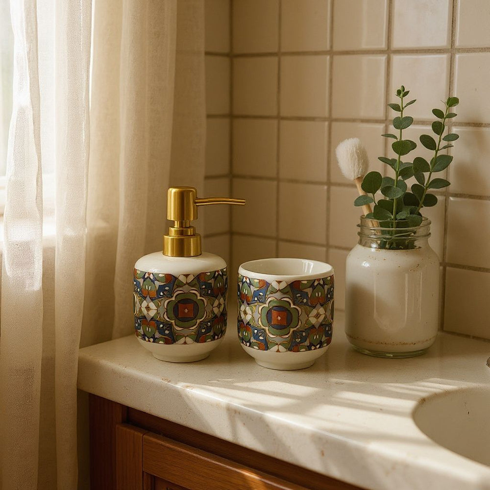 Mosaic Heritage Bathroom Set