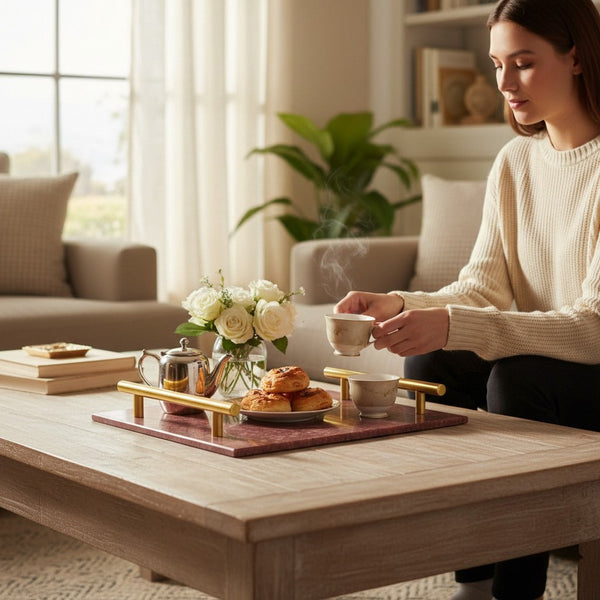 Rectangular Marble Serving Trays