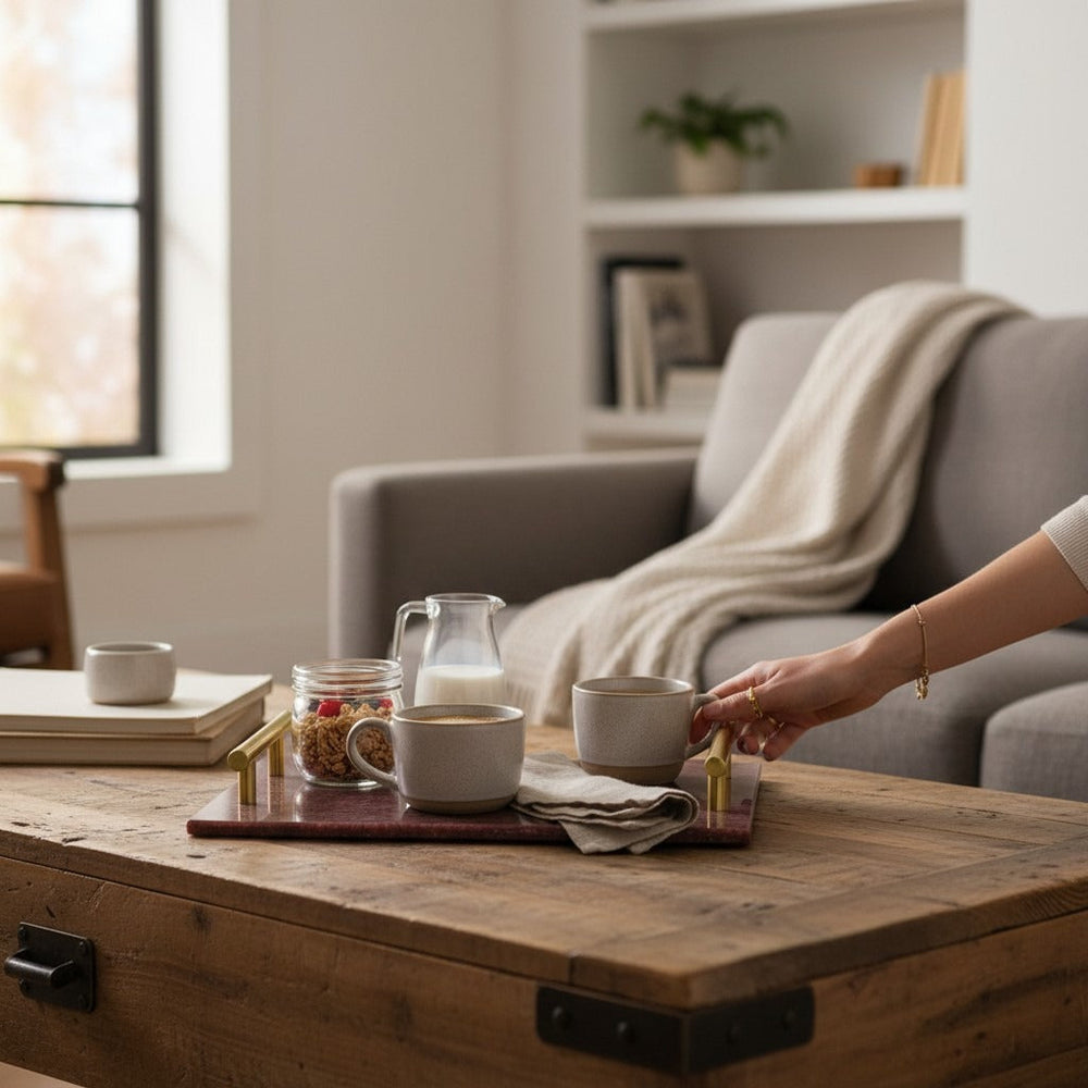 Rectangular Marble Serving Trays
