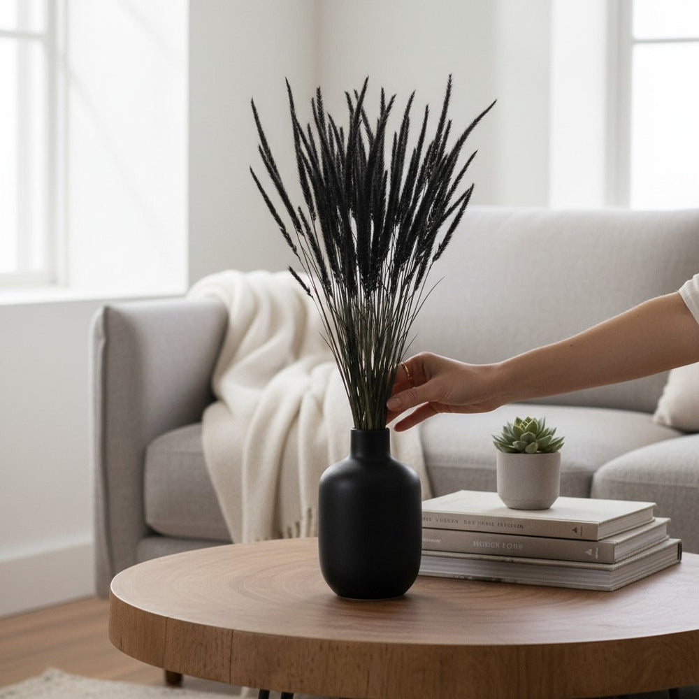 Luxury Green Pampas Grass Stems (Packet)