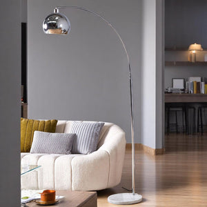 Silver Nexus Arch Floor Lamp (3 Sizes Available)