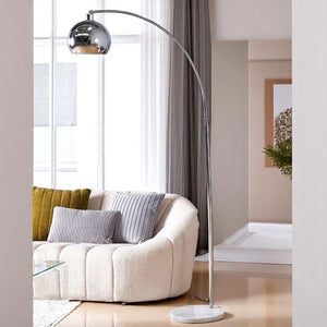 Silver Nexus Arch Floor Lamp (3 Sizes Available)