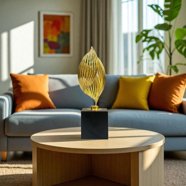 Metallic Spiral Ornament