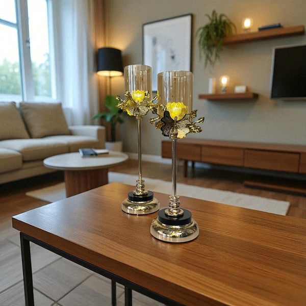 Arden Tall Candle Holders Set