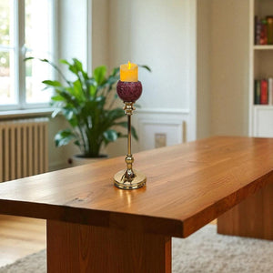 Heirloom Ceramic Candle Stand