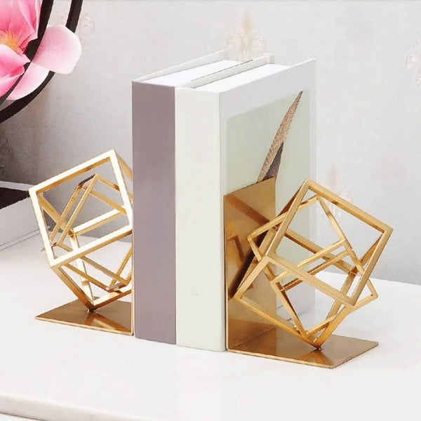 Elegant Brass Decorative Bookends