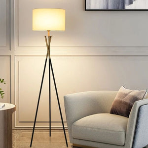Electra Scandinavian Tripod Floor Lamp