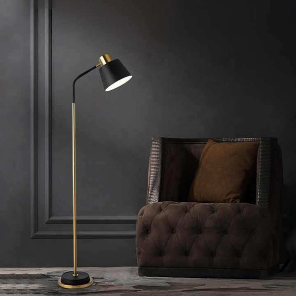 Luxe Heighten Curved Floor Lamp