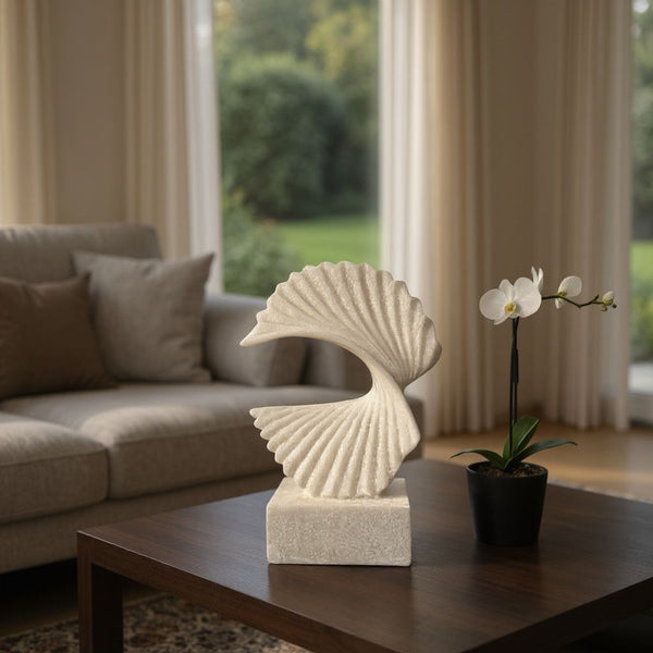 Modern Abstract Swirl Ornament