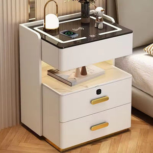 Luxe Glow Smart Wireless Charging Table