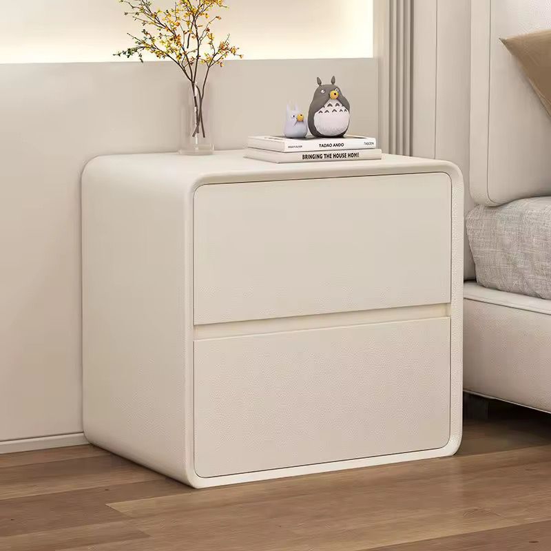 Modern Wooden White Side Table