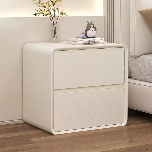 Modern Wooden White Side Table