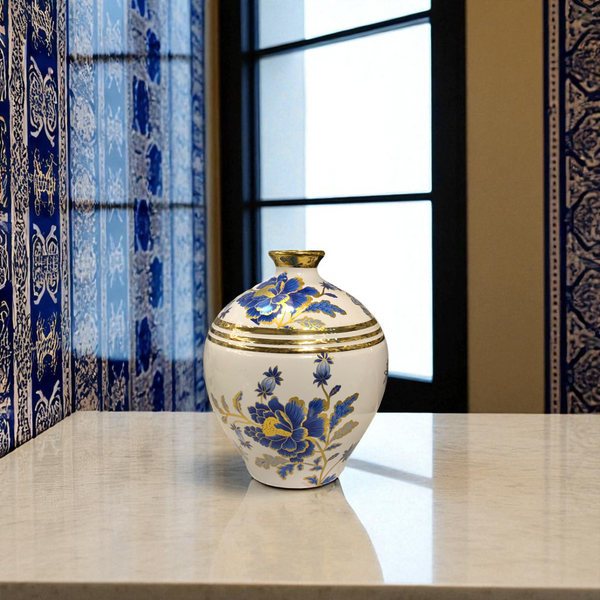 Imperial Blossom Porcelain Vases