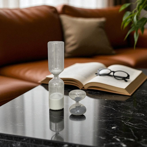 Timeless Elegance Hourglass Piece