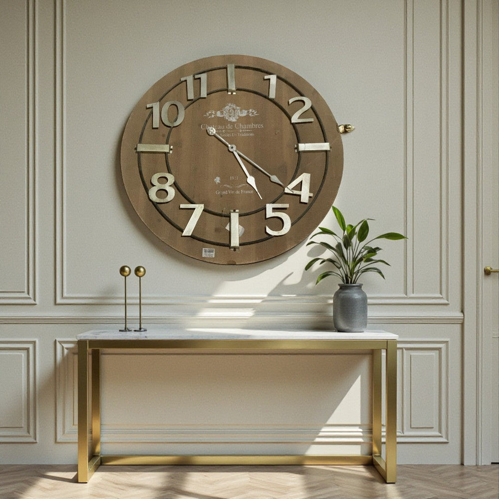 Oakline Classic Roman Wall Clock