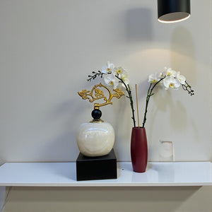 Aurora Luxe Metallic Decor Accent